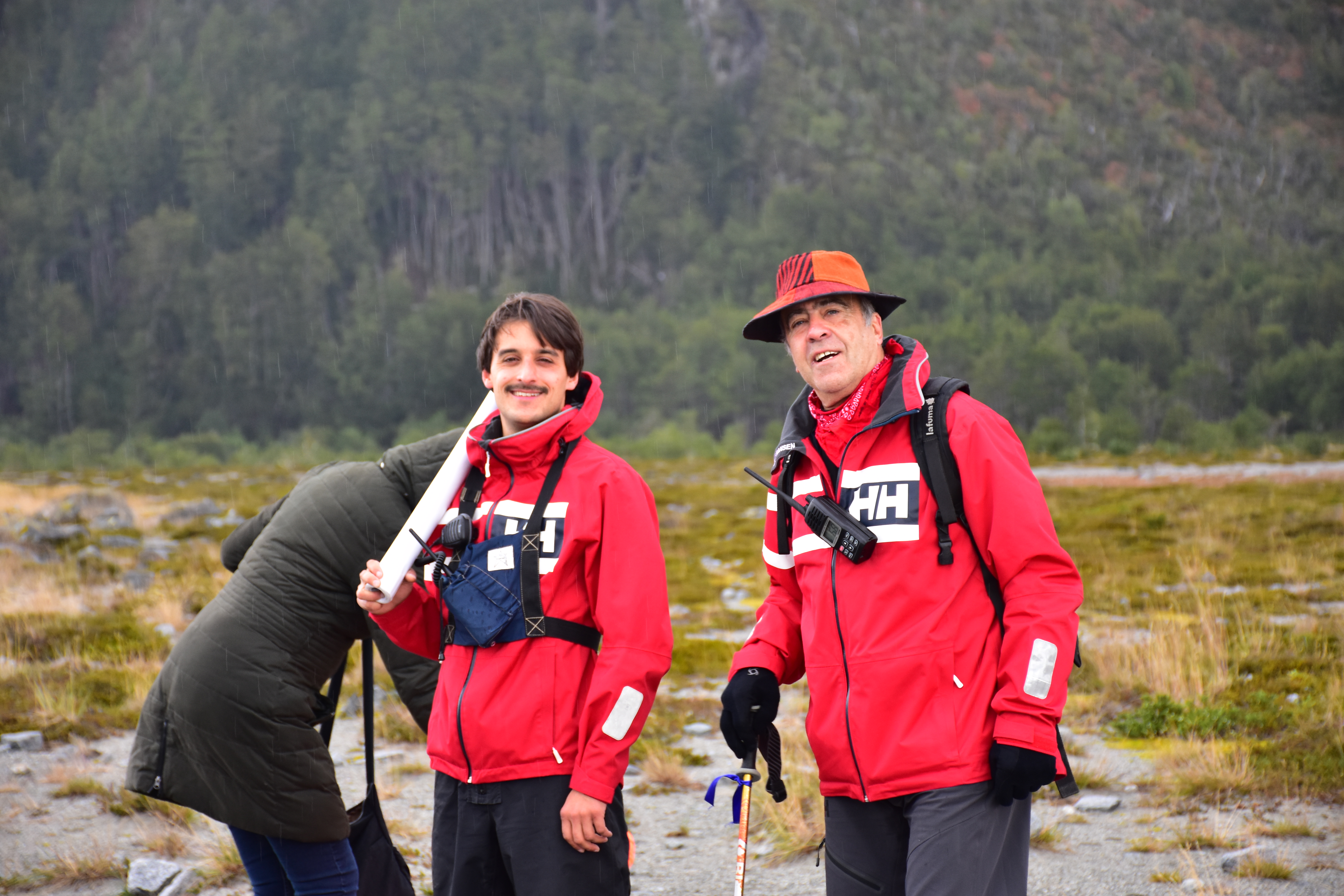 Compañeros de aventura: Augustin y Vitoko Lopes // Bahía Ainsworth Marzo 2018 // Foto: Felipe "Pipo" (ViajandoNaViaje.com)