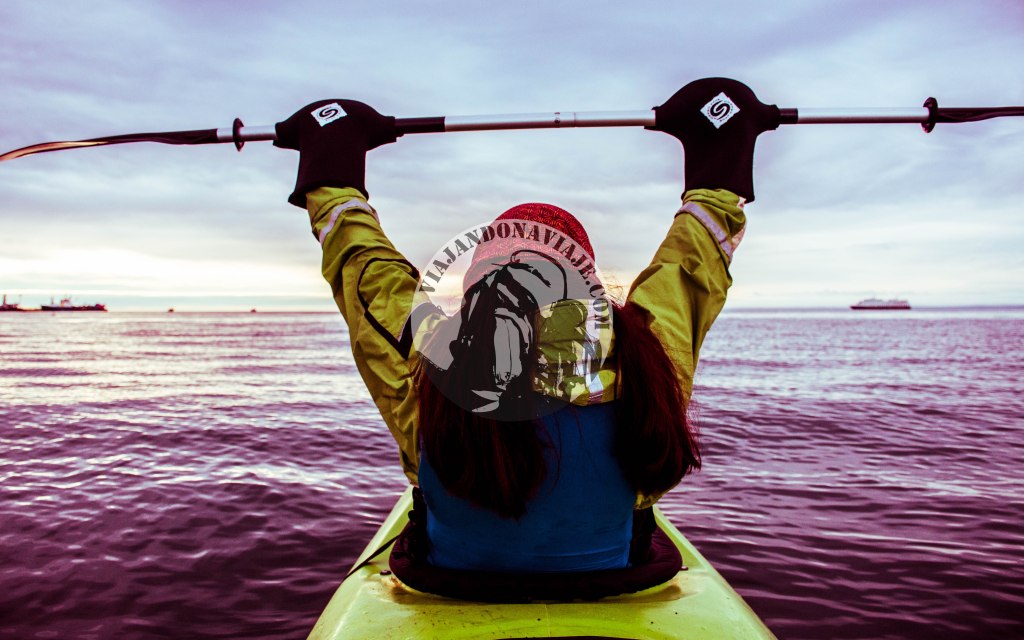 Kayak en Estrecho de&nbsp;Magallanes